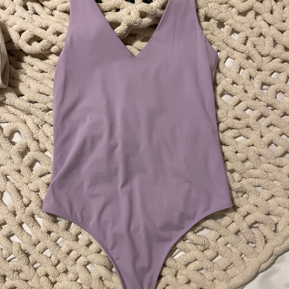 Plunge deep v bodysuit